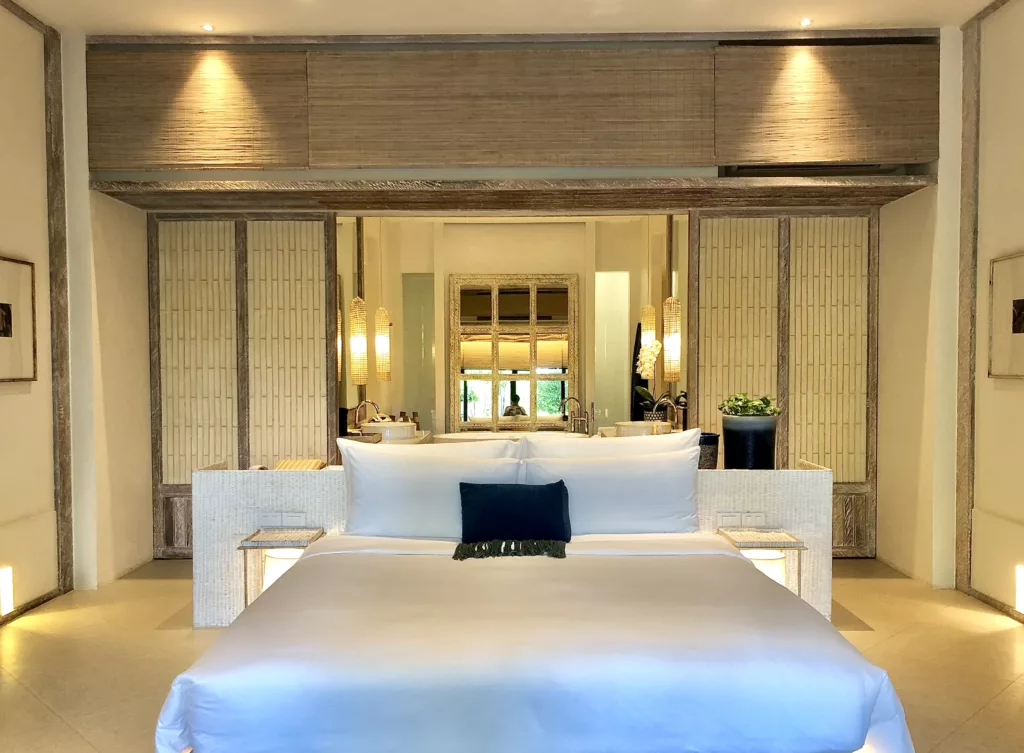 Photo of luxury hotel room